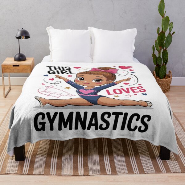 Item preview, This girl loves gymnastics designed and sold by RayArmstrong.