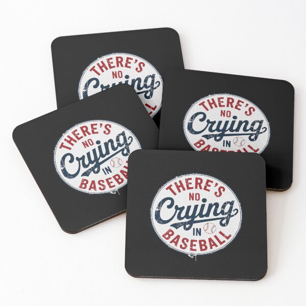 Item preview, There Is No Crying In Baseball Funny Game Day Baseball Mom designed and sold by HaileyRobel.
