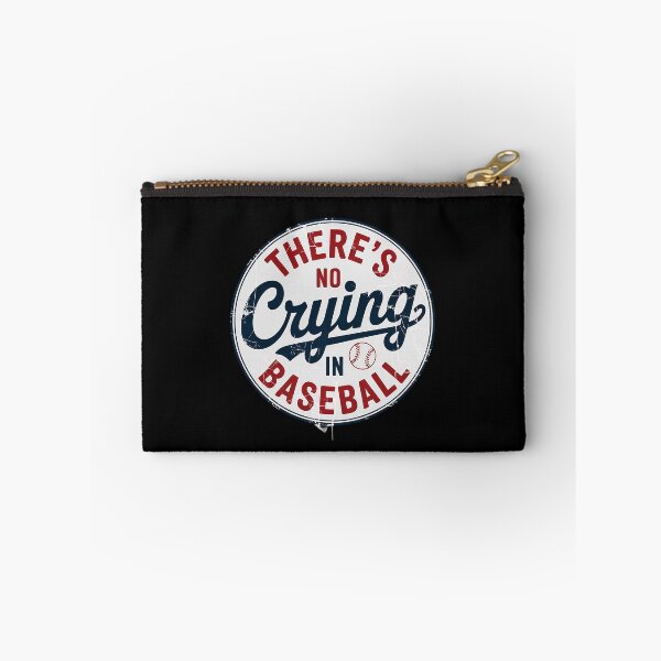 Item preview, There Is No Crying In Baseball Funny Game Day Baseball Mom designed and sold by HaileyRobel.