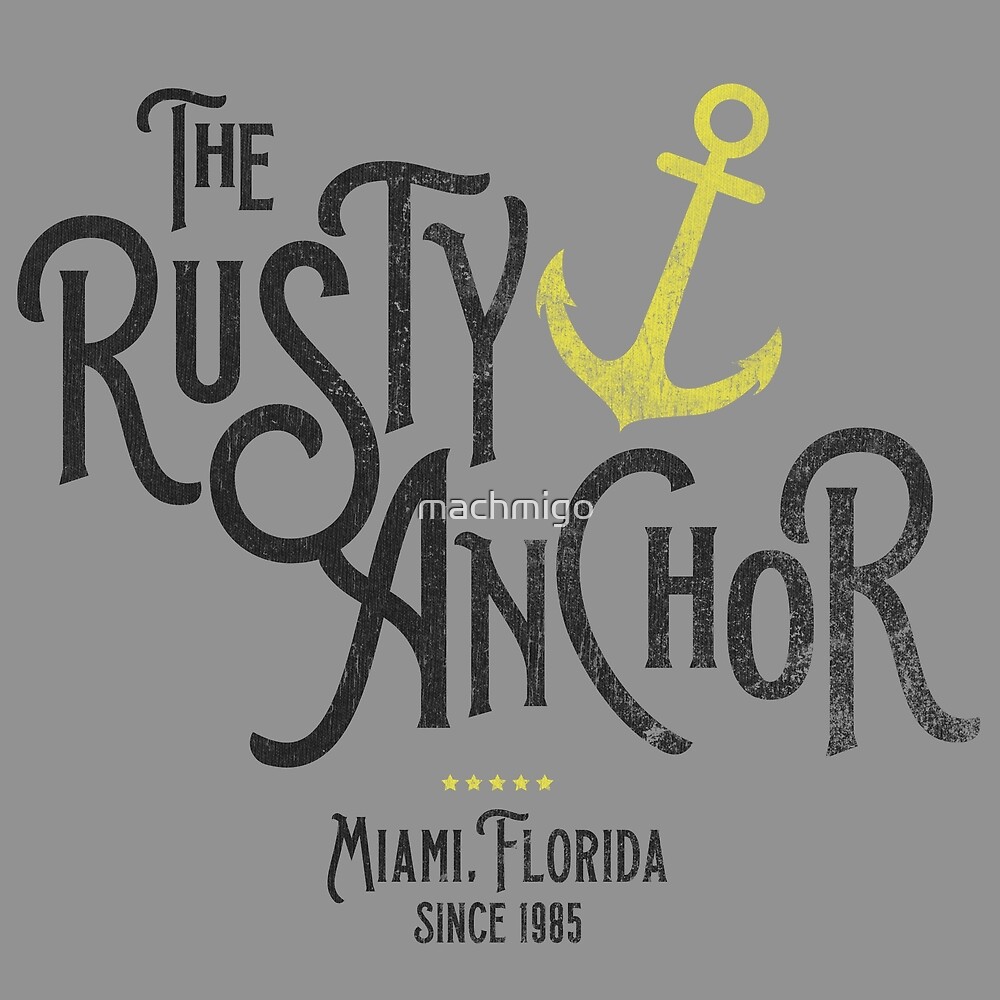 rusty anchor rusty anchor