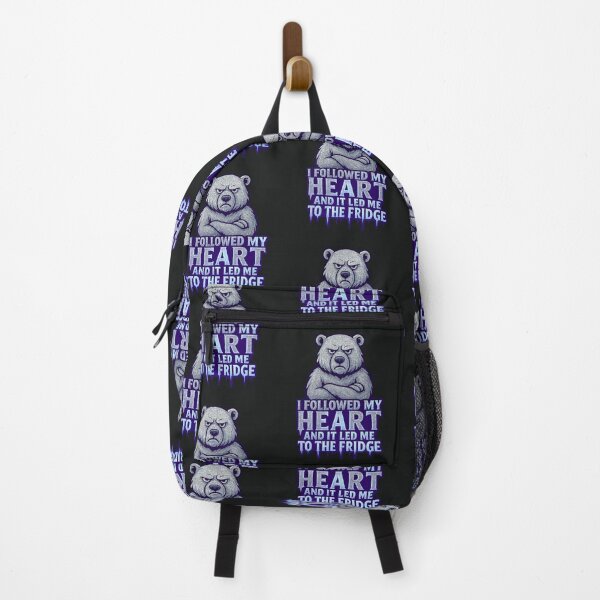 Item preview, Funny Food Quote I Followed My Heart And It Led Me To The Fridge designed and sold by artofProduct.