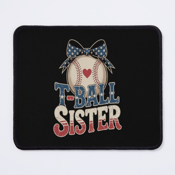 Item preview, T-ball Sister Groovy Retro Tballl Sister Teeball designed and sold by AmparoBoyle.