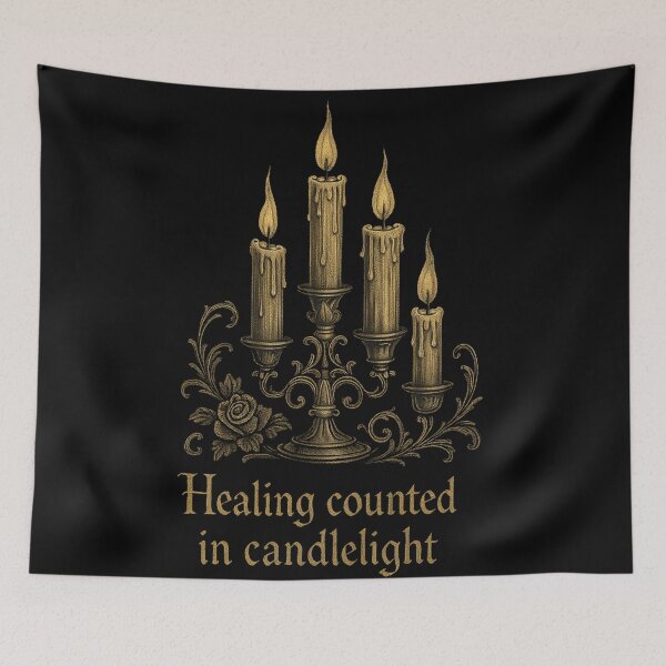 Item preview, Healing Counted in Candlelight — Gothic Candelabra designed and sold by Mouraludia.