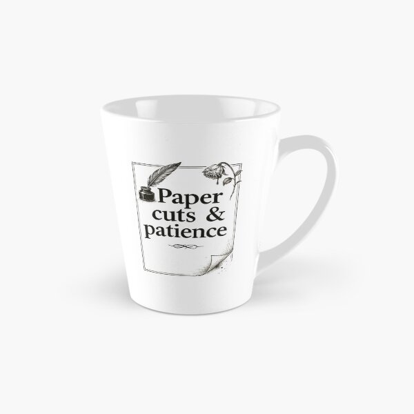 Item preview, Paper Cuts & Patience — Writer’s Motto designed and sold by Mouraludia.