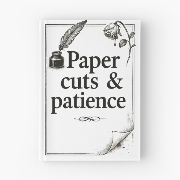 Item preview, Paper Cuts & Patience — Writer’s Motto designed and sold by Mouraludia.