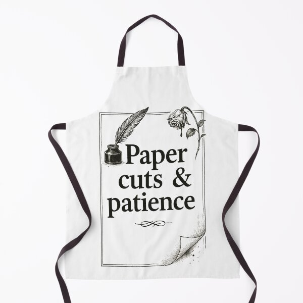 Item preview, Paper Cuts & Patience — Writer’s Motto designed and sold by Mouraludia.