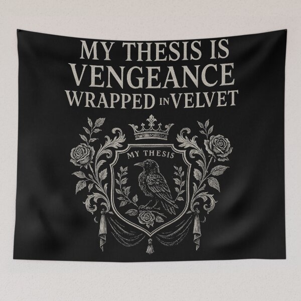 Item preview, Vengeance Wrapped in Velvet (Thesis) designed and sold by Mouraludia.