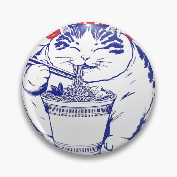 Item preview, Ramen Lover Funny Cat designed and sold by karlosws.