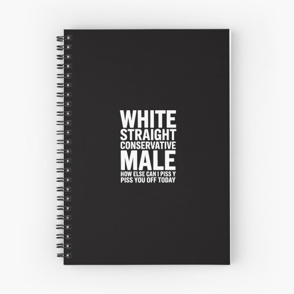 Item preview, White Straight Conservative And Male designed and sold by Silicula.