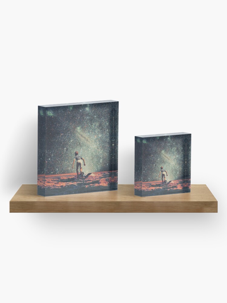Alternate view of Nostalgia Acrylic Block