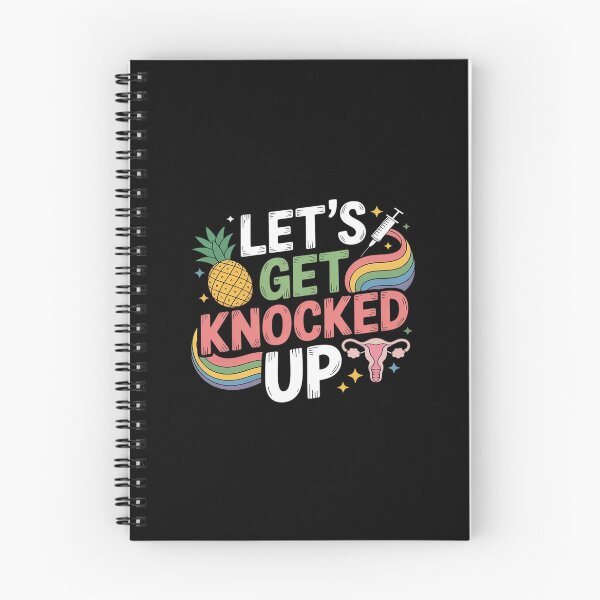 Item preview, Lets Get Knocked Up IVF Transfer Day Mom Fertility designed and sold by LinlinsDemons.