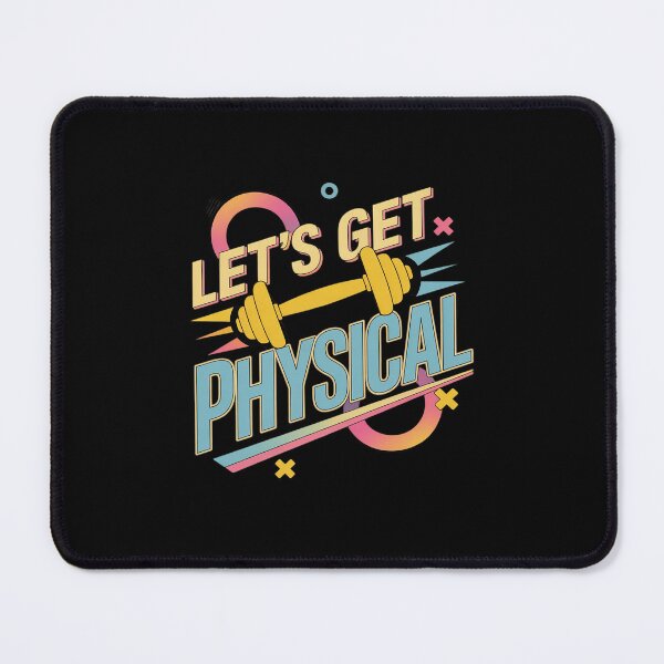 Item preview, Lets Get Physical 80's 90's Style Workout Gym designed and sold by LinlinsDemons.