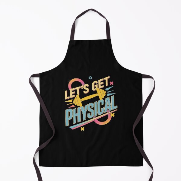 Item preview, Lets Get Physical 80's 90's Style Workout Gym designed and sold by LinlinsDemons.