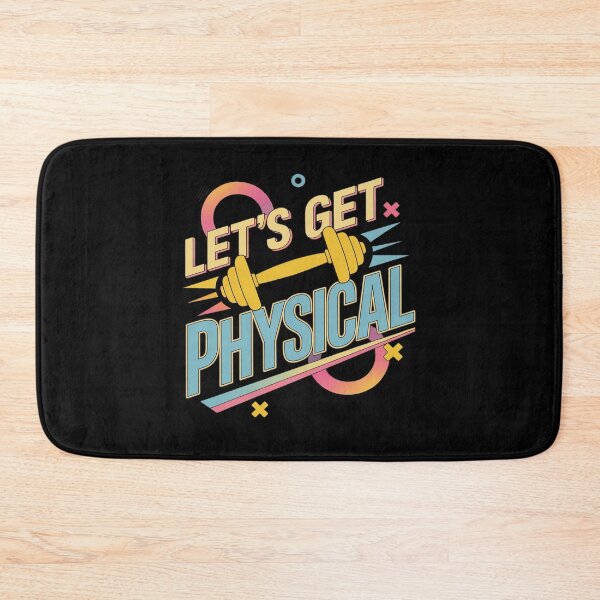 Item preview, Lets Get Physical 80's 90's Style Workout Gym designed and sold by LinlinsDemons.