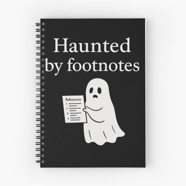 Item preview, Haunted By Footnotes designed and sold by Mouraludia.