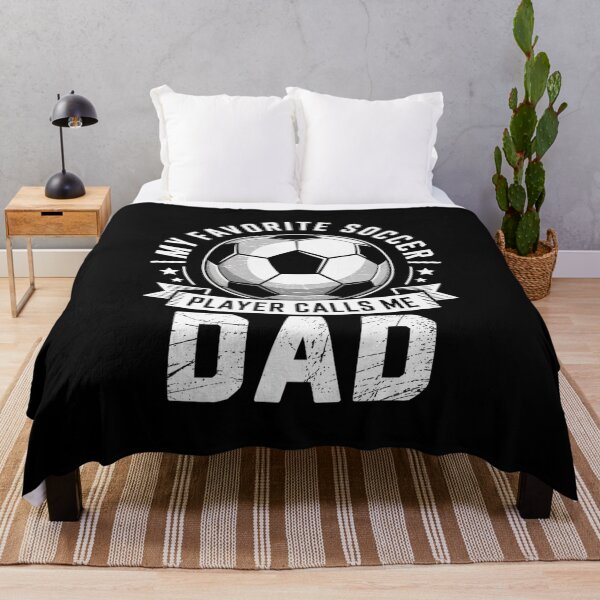 Item preview, My Favorite Soccer Player Calls Me Dad Father's Day Daddy designed and sold by AmparoBoyle.