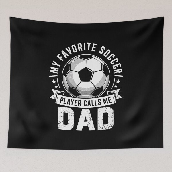 Item preview, My Favorite Soccer Player Calls Me Dad Father's Day Daddy designed and sold by AmparoBoyle.