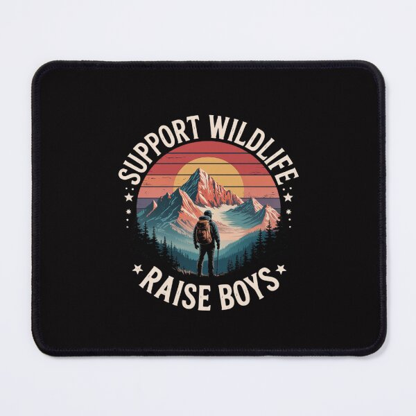 Item preview, Support Wildlife Raise Boys designed and sold by Silicula.