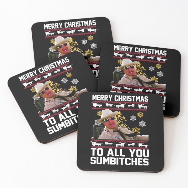Item preview, merry christmas to all you sumbitches - smokey and the bandit designed and sold by DillonHuerta.