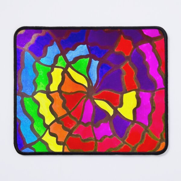 Artikelvorschau, Spinnennetz-inspirierte Regenbogen-Stiftkunst entworfen und verkauft von MishaArtsCA.