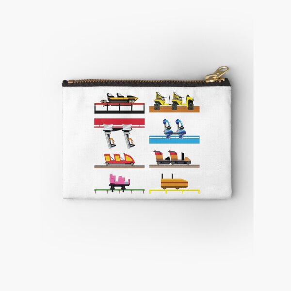 Artikelvorschau, Design der Achterbahnwagen von California's Great America entworfen und verkauft von CoasterMerch.
