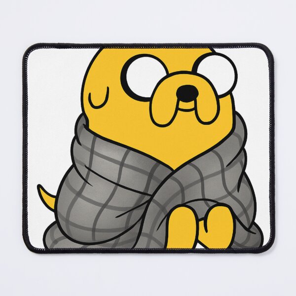 Item preview, Jake The Dog Wrapped in Blanket – Cute Winter Cartoon designed and sold by Tidal Arts.