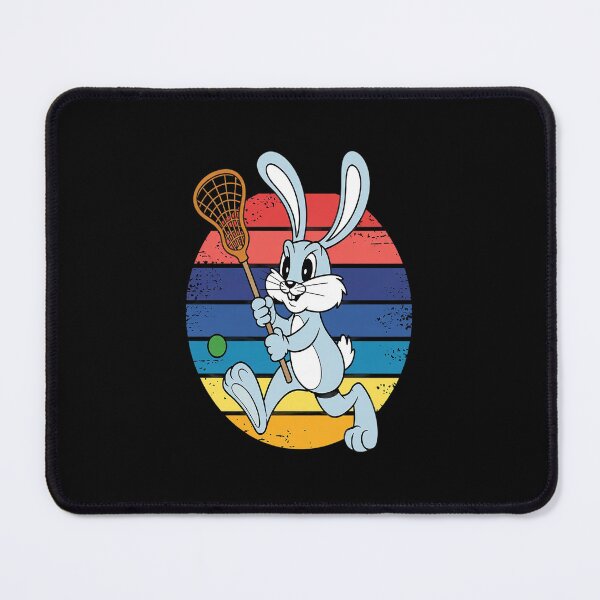 Item preview, Easter Bunny Playing Lacrosse Retro Lax Sport Men Women Kids designed and sold by AmparoBoyle.