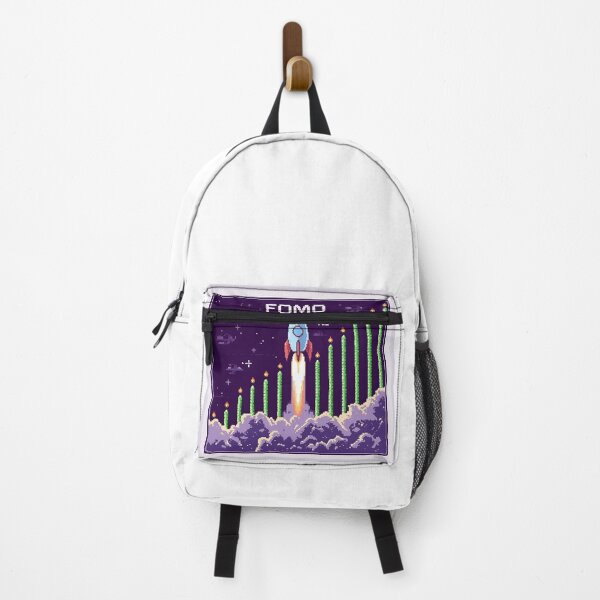 Item preview, FOMO Rocket Pixel Art designed and sold by ACRShop.