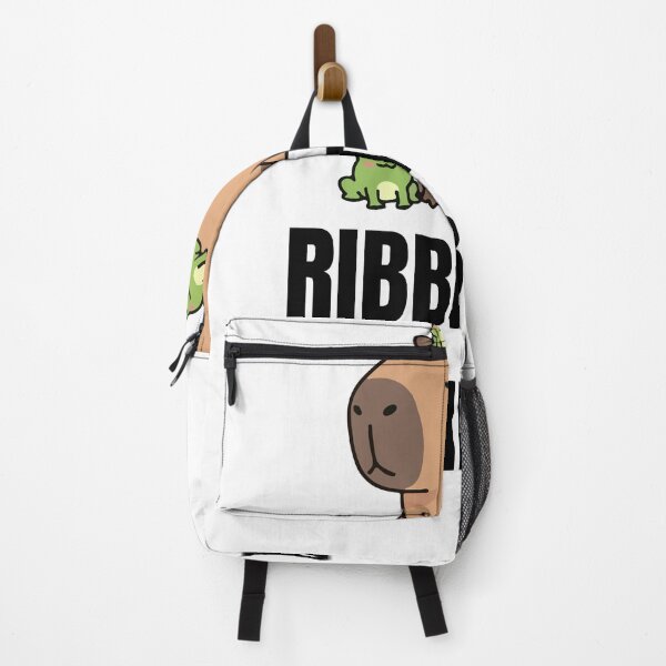 Item preview, Ribbit and Vibin Cute Frog & Capybara Design designed and sold by Mother1Joseph.