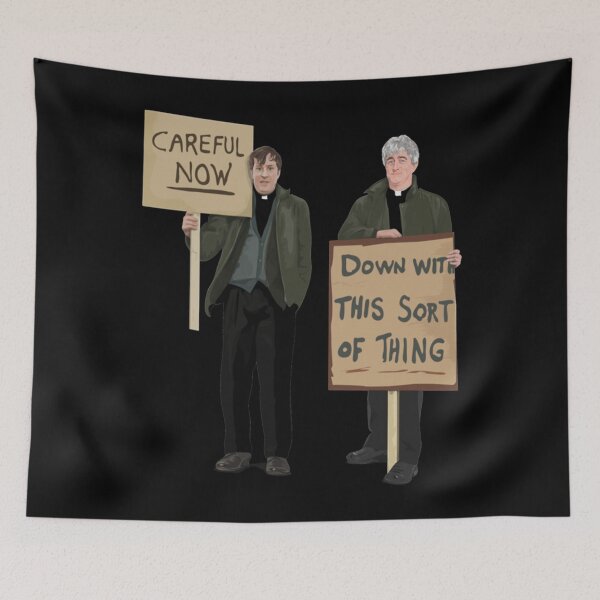 Item preview, Down With This Sort Of Thing Careful Now designed and sold by OlivierMartinez.