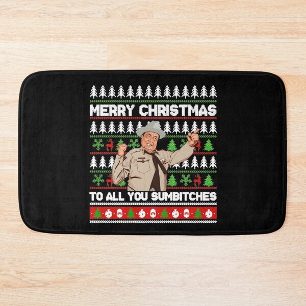 Item preview, Smokey And The Bandit Shirt, Merry Christmas Too All You Sumbitches Christmas designed and sold by DillonHuerta.