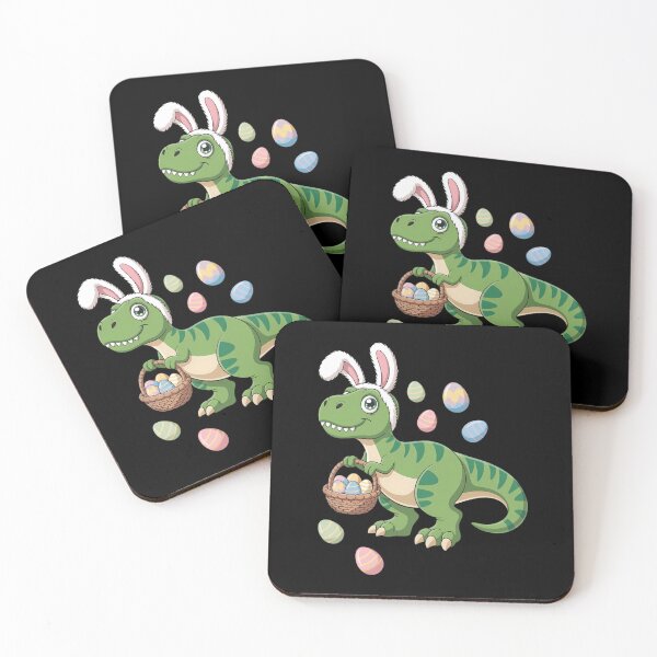 Item preview, Easter Dinosaur Bunny Ears Easter Basket Stuffers designed and sold by DentistLegal.