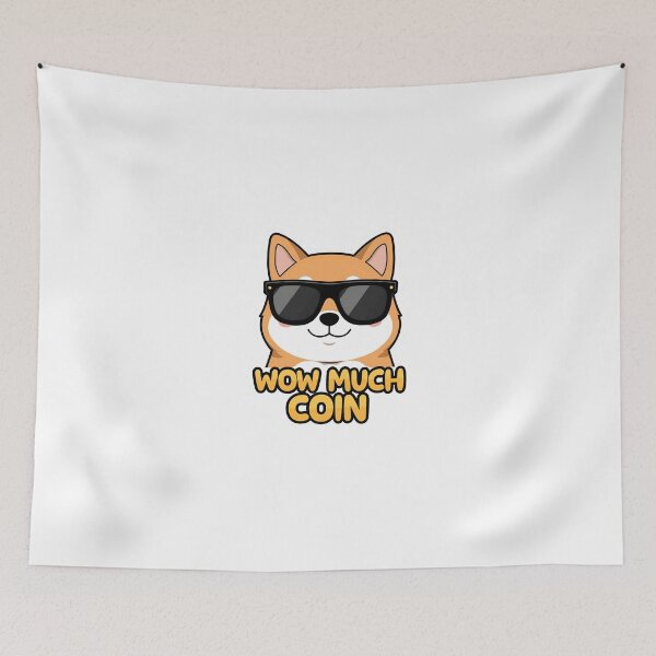 Item preview, Cute Shiba Inu Crypto Dog designed and sold by ACRShop.