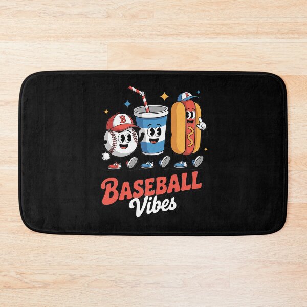 Artikelvorschau, Baseball-Spieltag Retro-Baseball-Vibes Sportfan entworfen und verkauft von DrewLeuschke.
