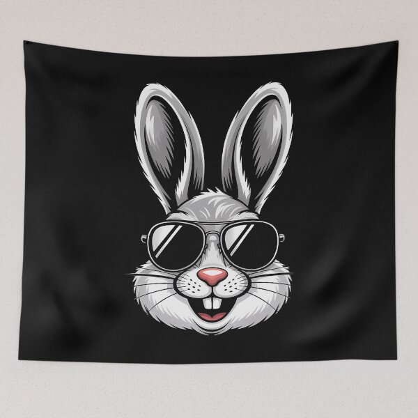 Item preview, Bunny Face With Sunglasses Rabbit Easter Day Boys designed and sold by DentistLegal.
