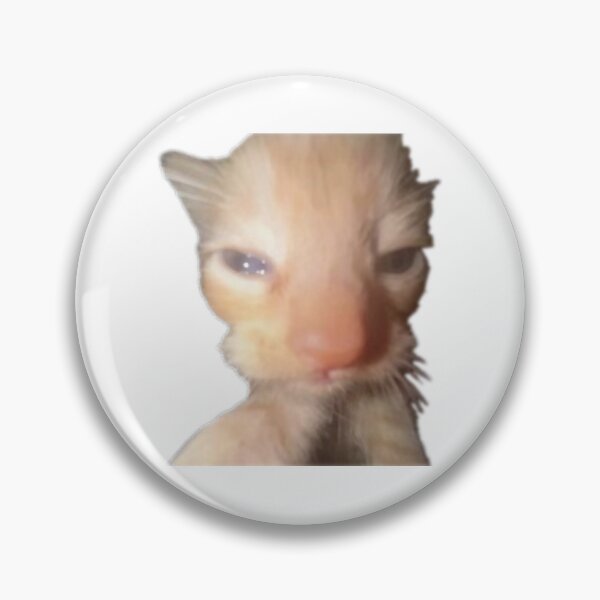 Item preview, watery eyes cat designed and sold by catmemes4u.