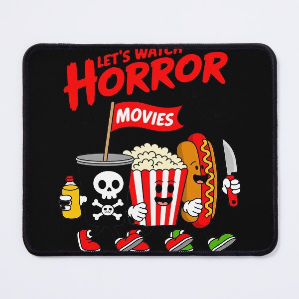 Item preview, Lets Watch Halloween Horror Movies Spooky Ghost Skeleton designed and sold by FndPardaL.