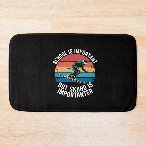 Item preview, School Is Important But Skiing Is Importanter designed and sold by GalaFunny.
