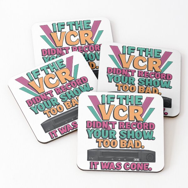 Item preview, Gen X - If the VCR didn't record your show - Goodbye it's gone designed and sold by Dan Farsaci.