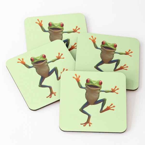 Item preview, Dancing Red-Eyed Tree Frog designed and sold by Tridentulus.