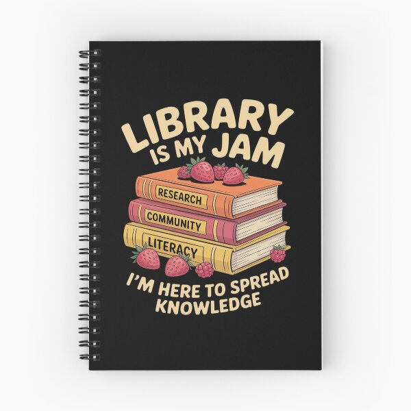 Item preview, Library is My Jam Librarian Reading Back to School designed and sold by FndPardaL.