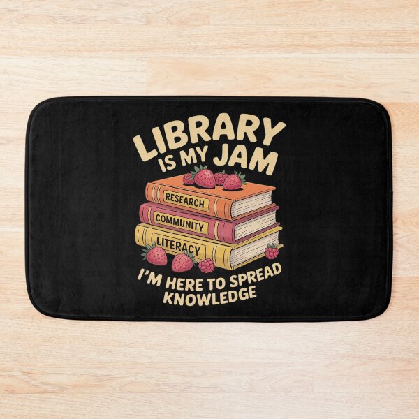 Item preview, Library is My Jam Librarian Reading Back to School designed and sold by FndPardaL.