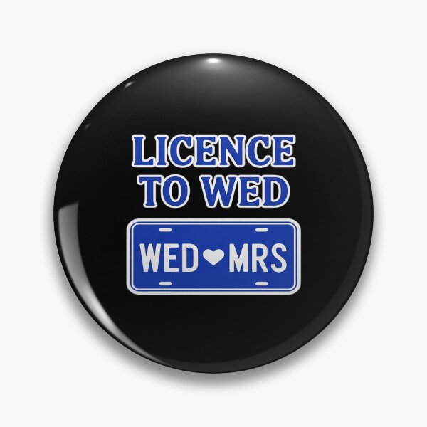 Item preview, Licence to Wed Bachelorette Party License Plate designed and sold by FndPardaL.