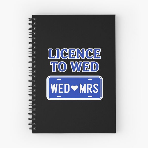 Item preview, Licence to Wed Bachelorette Party License Plate designed and sold by FndPardaL.