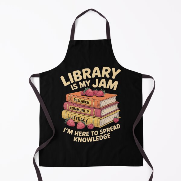 Item preview, Library is My Jam Librarian Reading Back to School designed and sold by FndPardaL.