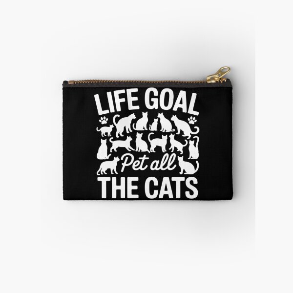 Item preview, Life Goal Pet All The Cats Cat Dad Cat Mom Cats Lover designed and sold by FndPardaL.
