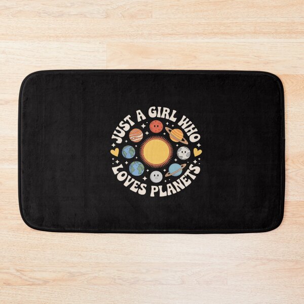 Item preview, Just A Girl Who Loves Planets designed and sold by GalaFunny.