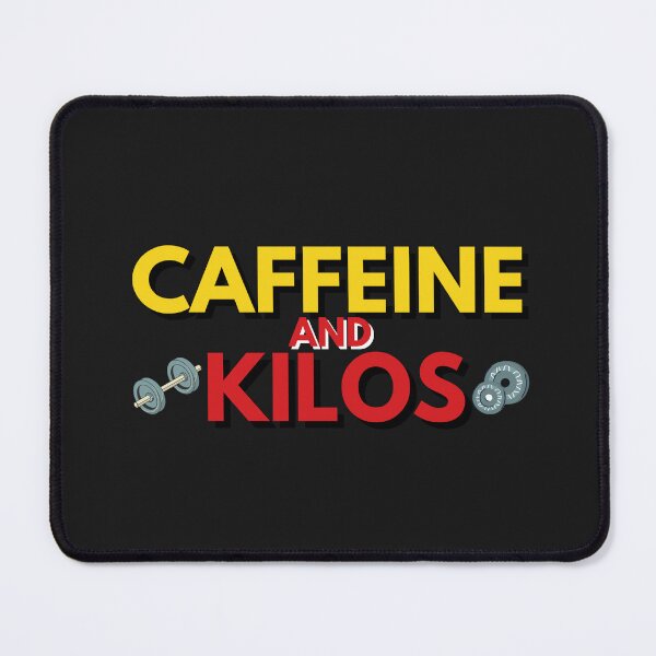 Item preview, Caffeine and Kilos T Shirt / Sticker designed and sold by DiverseDazzle.