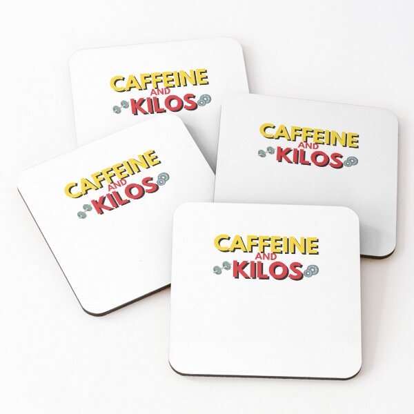 Item preview, Caffeine and Kilos T Shirt / Sticker designed and sold by DiverseDazzle.