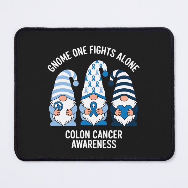 Item preview, Colon Cancer Awareness Month Blue Ribbon Gnomies Support designed and sold by Hofersofer.